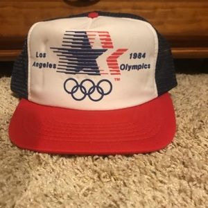 1984 LA Olympic trucker hat